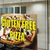 Gluten Free Pizza Indoor Store Sign Vinyl Decal Sticker -