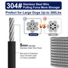 Tie Out Cable for Dogs Up to 300lbs,100ft Extra Strong