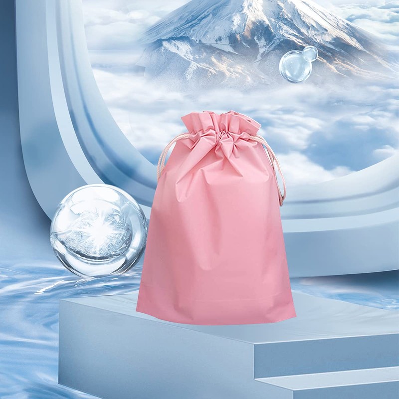 6 Pcs Travel Storage Waterproof Drawstring Bags, Storage Sack for