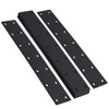 12-3/4”Long Black Flat Mending Plate with 14 Counter Sunk Screw
