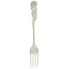 Takakuwa Metal Rose Cutlery Dessert Fork, Satin 004911