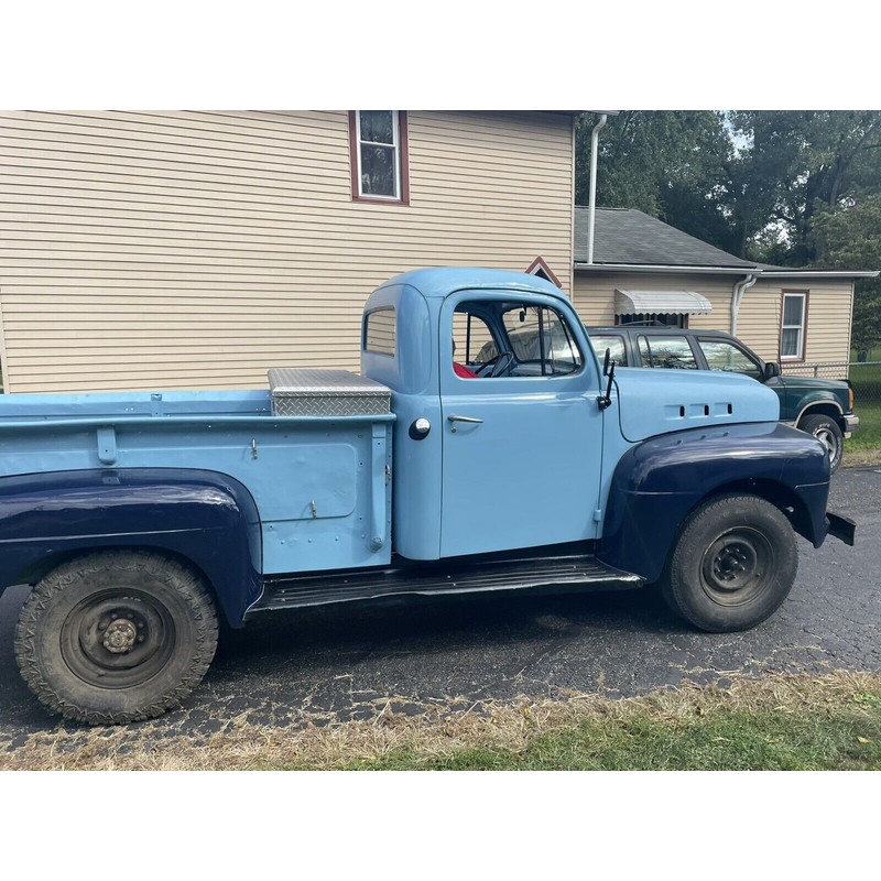 Vintique New 1952 1953 1954 Ford F1 Truck Chrome Gas