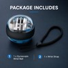 Gyroscopic Forearm Exerciser for Wrist & Grip Training - Self-Starting