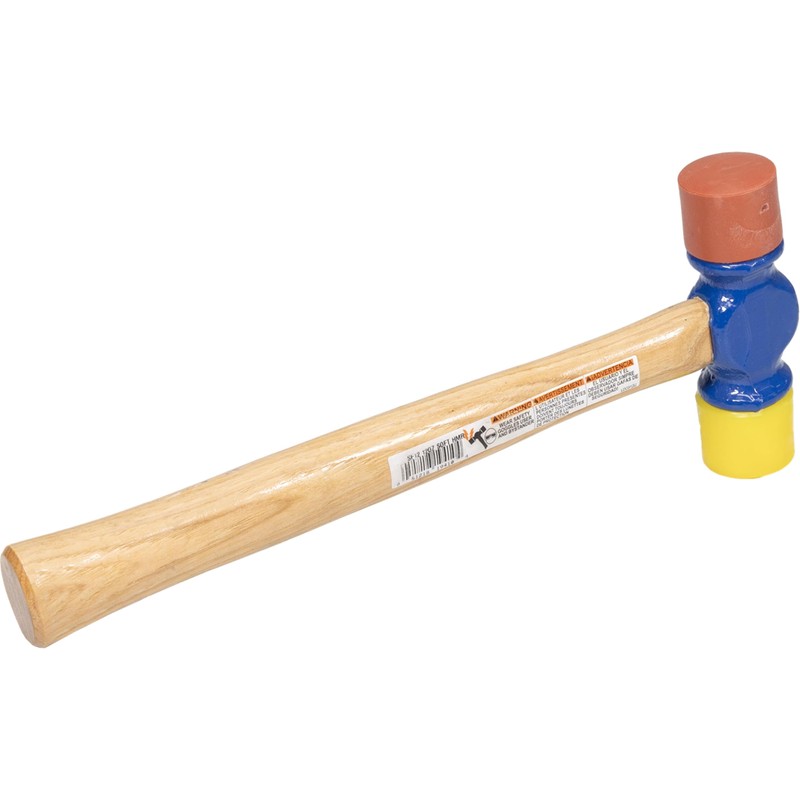 VAUGHAN Soft Face Hammer, American High Carbon Steel Head, 12