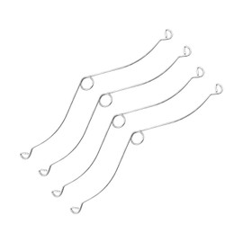 Perfk 4x Grille Spring Clips Bathroom Fan Parts RB110 Replacement for Rvl80 and Nutone-scovil Vent Fans and Bath Fan Light