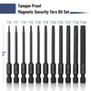 Bates- Impact Security Torx Bit Set with Holder, 11 pcs,