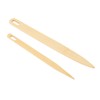 6Pcs Wood Hand Loom Stick Set Wood Weaving Crochet Needle