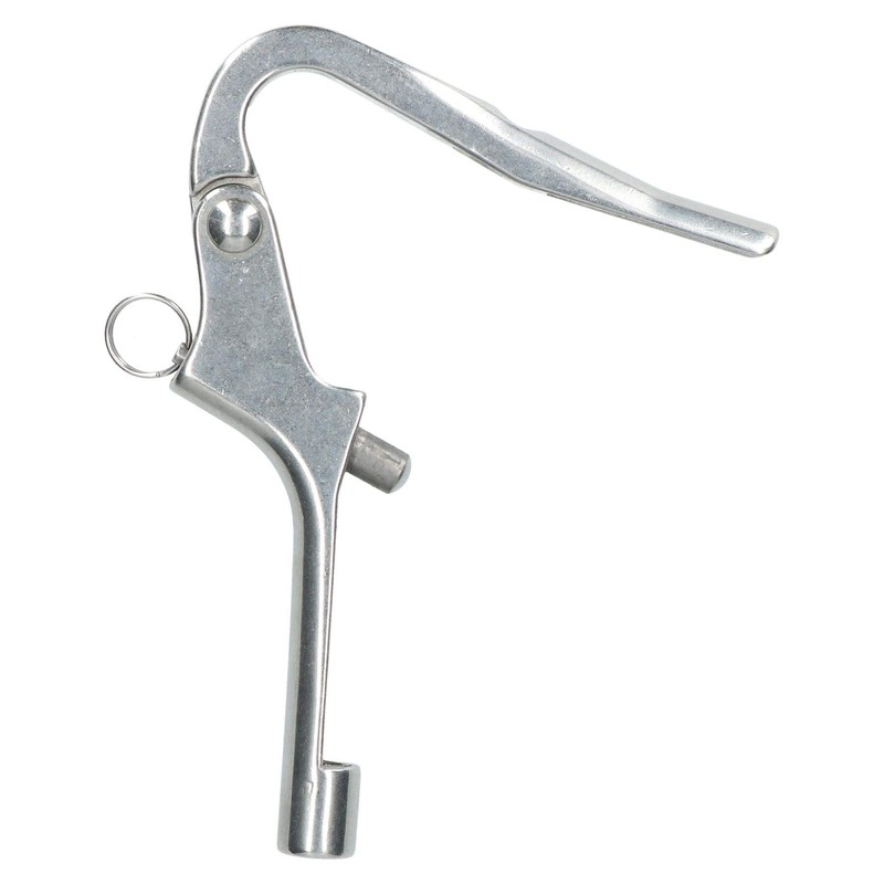 6" Pelican Hook Eye for Boat Guard Rail Marine Grade