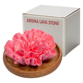 HOME ARCHIVE Aroma Diffuser with Aromatherapy Fragrant Oil Diffusers for Home Room Decor Fig Fragrance (Peony Flower (Pink))