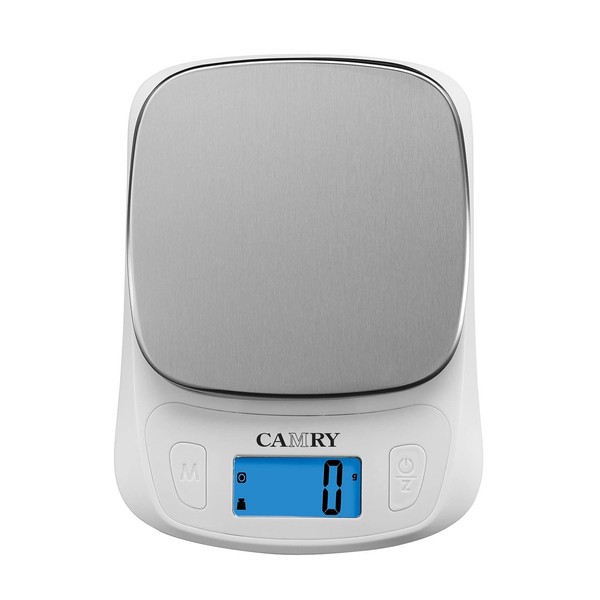 CAMRY Mini Digitale Küchenwaage Kleine Lebensmittelwaage lb/oz/ml/g 5KG/11lb Hochpräzises 1g