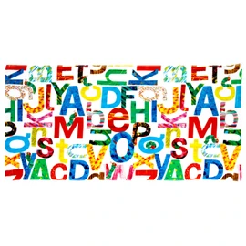 Bath Towel BE409200 Eric Carl Shirring Inkjet Playing Picture Book 23.6 x 47.2 inches (60 x 120 cm)