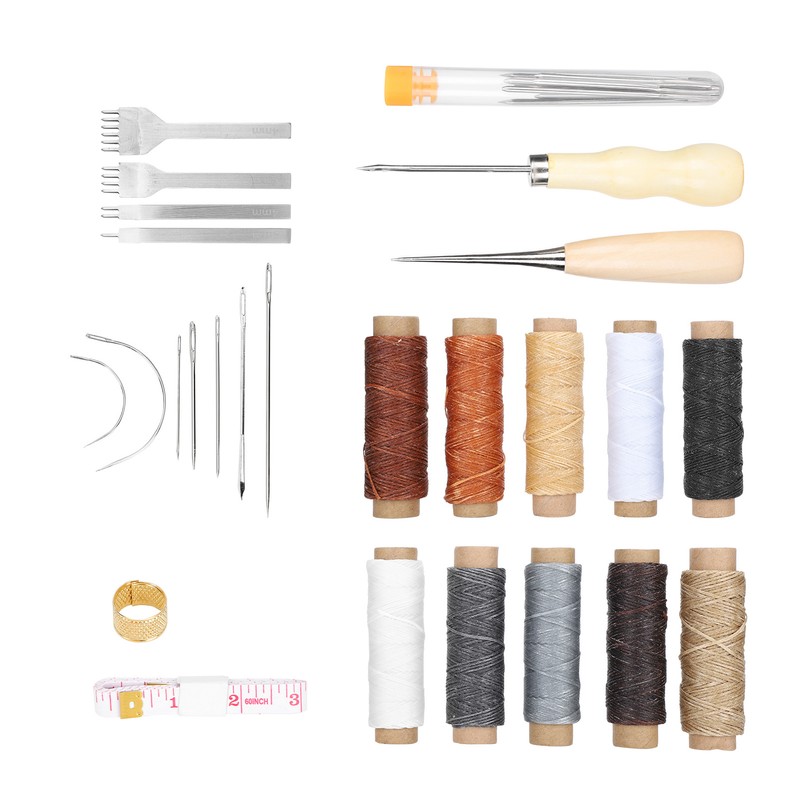 Leather Sewing Set DIY Leather Stitching Repair Kit Working Supplies