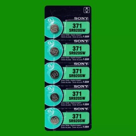 Sony 371 SR920SW Watch Battery - 5Pc