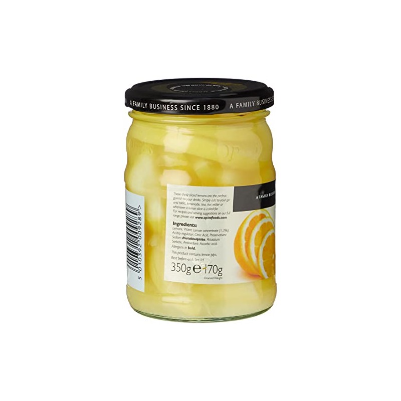 Opies Sliced Lemons, 350g