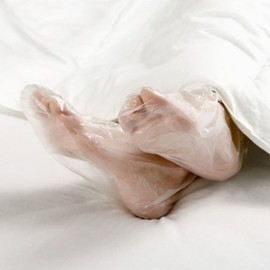 Misomoa Global Foot Mask Vinyl Covers 100pcs Disposable Foot Care Foot Pack Foot Moisturizing M50532