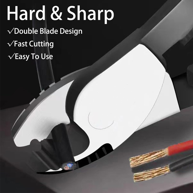 BJDSI 8 Inch Cable Cutters,Durability Cable Cutter,Widely Used Steel Cable