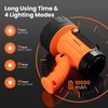 YIERBLUE Rechargeable Spotligh with 1000,000 Lumen LED, Handheld Rechargeable Spotlight