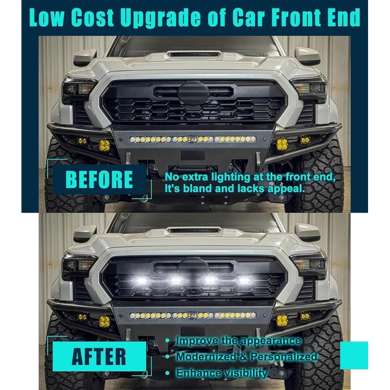 Sidi LED Grille Light for 2024 2025 Toyota Tacoma TR