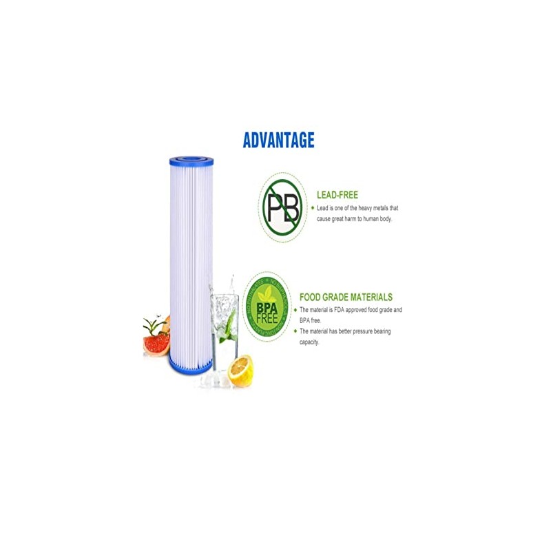 CFS – 4 Pack Water Filter Cartridges Compatible with EQ-PFC.35