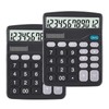 EooCoo Basic Standard Calculator 12 Digit Desktop Calculator with Large