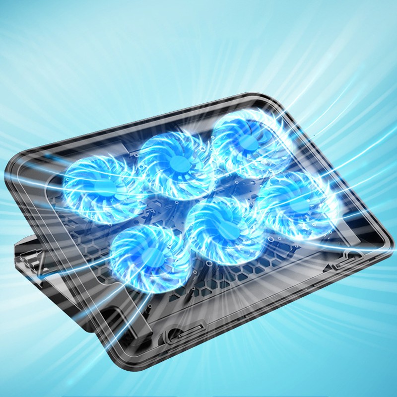 Laptop Cooling Pad Five Level Angle Adjustment Quick Cooling Low