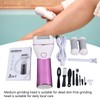 10pcs Electric Feet Callus Remover Set Automatic Grinding Foot File