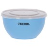 Kerbl Maxi-Pet 80528 Stainless Steel Bowl Set with Lid Blue