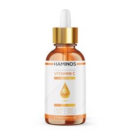Vitamin C Serum für das Gesicht – Reines Gesichtsserum mit 20 % Vitamin C, Hyaluronsäure, Vitamin B für Anti-Aging-Serum für Gesicht, Hals und Augenkontur