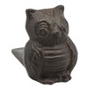 Abbott 27-4608 Collection Cast Iron Owl Door Wedge, Brown