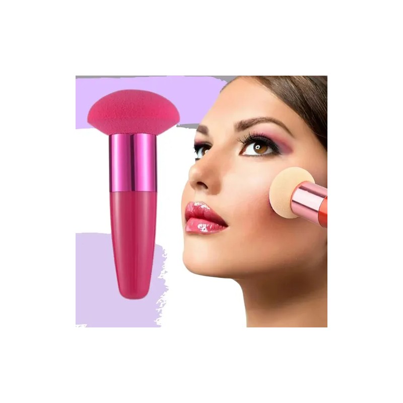Esponja Facial Para Maquillaje Brocha Profesional Mango F