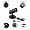 Aisilan LED Adjustable Wall Spotlight, 12W Plug-in Wall Sconce, Directional