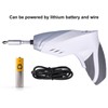 Electric Screwdriver Rechargeable Drill with LED Magnetic Bits HandHeld Power