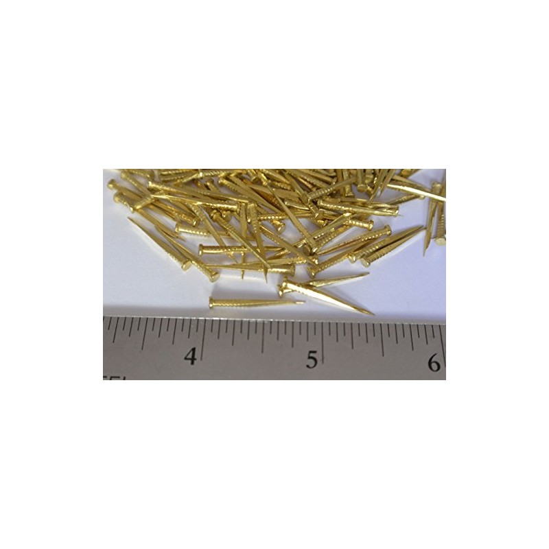Solid Brass Nails Tacks for Shoes Boots Leather Heels Soles