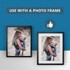 Somime 10 Pack Pre-Cut 12x12 White Picture Mats for 8x8