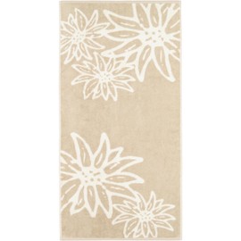 Cawö Home Hand Towels Alpenchic Edition Edelweiss 6230 Natural - 33 Guest Towels 30 x 50 cm