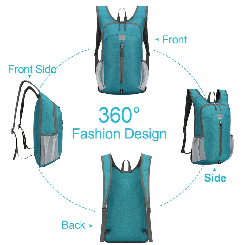 Ultralight backpack, Foldable Durable hiking backpack 30×16×48cm, Waterproof rucksack for