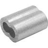 Swage Right MIL-SPEC Aluminum Swage Sleeves Clip & Ferrules (7/32