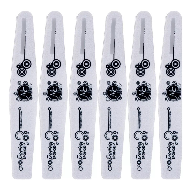 Mc Nails Lima Uñas Daring Esponge Profesional 180/220 6 Pzs