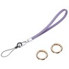 sourcing map Smooth Leather Wristlet Strap, Prevent Drop Wrist Lanyard