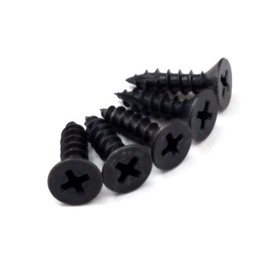 Hinge Outlet Oil Rubbed Bronze Wood Screws for Hinges 9 x 3/4 Inch - Fly Cut for Self Drilling - 24 Pack