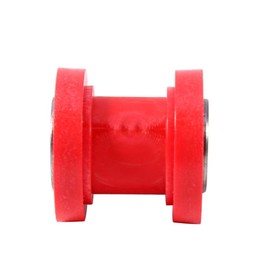 Universal Pulley Tensioner Chain Roller, 10mm Chain Roller Slider Tensioner Wheel Guide for Motorcycle Pit Dirt Mini Bike Atv(Red)
