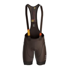 INBIKE Men's Summer Padded Cycling Shorts with Pocket Breathable Quick-Drying Bib Shorts with Seat Padding Straps for Cycling Road Bike, Brown-without pockets