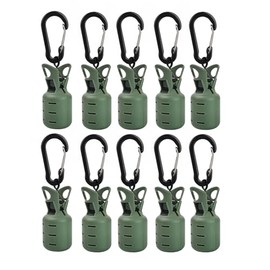 Squid Holder, Set of 10, Protective 10 Row Squid, Egg Cover, Large Size, Green