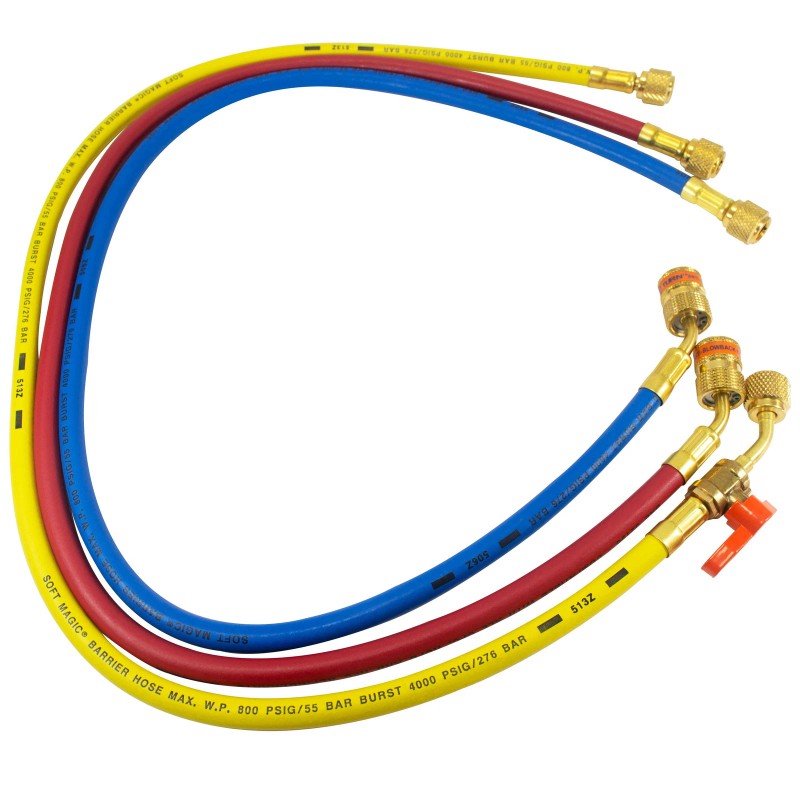 Uniweld EZ3HS Manifold Hoses 36in Red and Blue with EZ