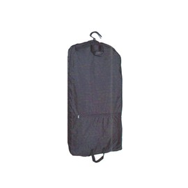 Preferred Nation 40" Nylon Garment Cover W/ 5 Hangers, Black, One Size