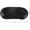 Mudder Blindfold Eye Mask Shade Cover for Sleeping with Nose