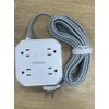 15FT Surge Protector Power Strip, 4 Side Outlet Extender with