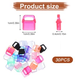 GEEHUA Pack of 30 USB Type C Dust Plugs, Colourful Charging Port Dust Cover, Dust Cap Cover, Dustproof Protection for All Type C Smartphones, Tablets, Laptops