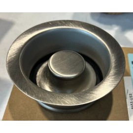 California Faucets 9655-USS Disposer Flange & Stopper Ultra STAINLESS STEEL NEW!