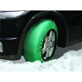 ISSE Auto Snow Sock ECO-62 Tire Chains 195/65-15 205/55-15 215/55-15 205/55-16